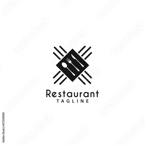 Eatery restaurant Logo Symbol Design Template Flat Style Vector