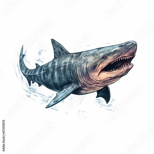 Basking shark © thanawat