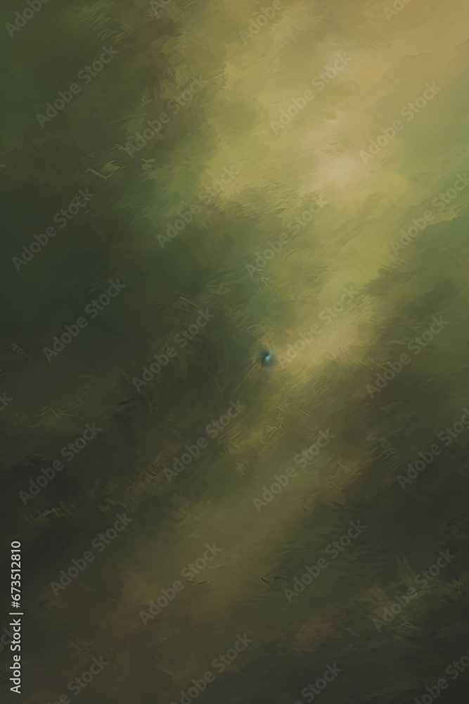 Expressive Olive color oil painting background