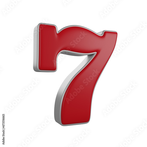 7 Big win. Slot machine wins the jackpot. Casino jackpot.