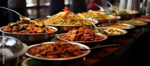 The hotel serves a variety of local Malaysian traditional foods in their buffet option © 2rogan