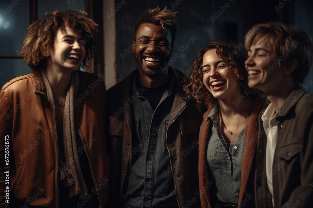 A group of people of different nationalities laughing. Different ages nationalities having fun together, having good time together laughing smiling. Enjoyment, relaxation respect peace. A group of people of different nationalities laughing. Different ages nationalities having fun together, having good time together laughing smiling. Enjoyment, relaxation respect peace.