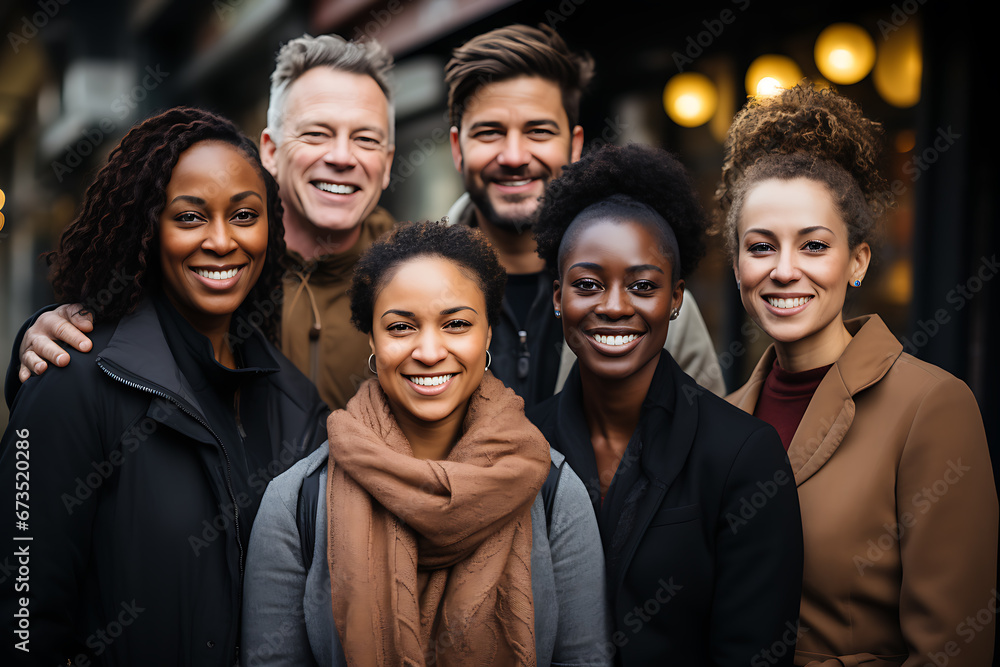 Diverse ethnicities Diverse ethnicities