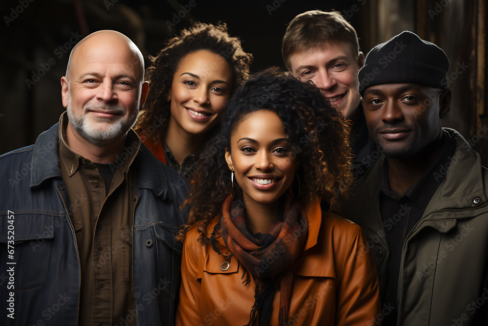 Diverse ethnicities Diverse ethnicities