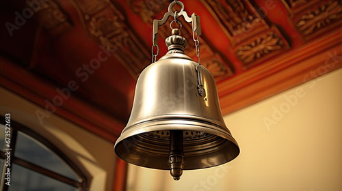 Ceiling mounted bell