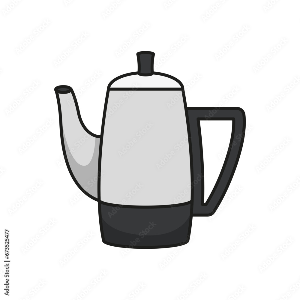 Obraz premium teapot isolated on white background