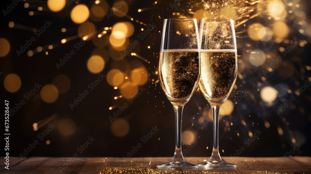 New Year's Champagne Toast New Year's Champagne Toast