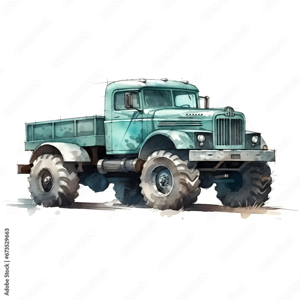 Monster Truck - 4000x4000px JPG