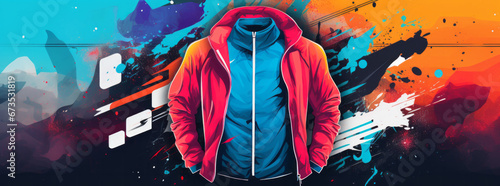 sports fashion background