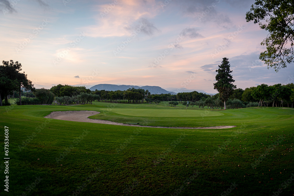 CAMPO DE GOLF detalles golf course details europe spain el plantio alicante 2023