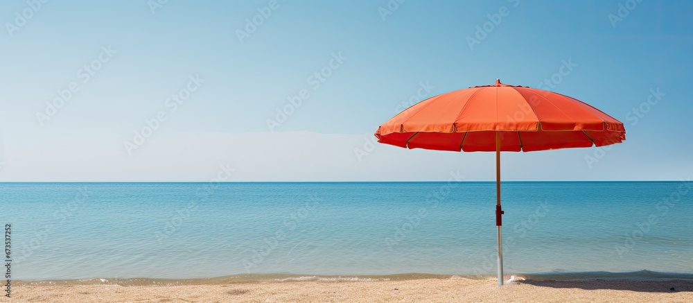 Seaside umbrella
