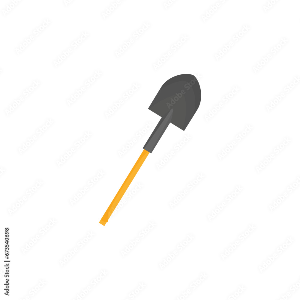 shovel isolated on white background shovel isolated on white background