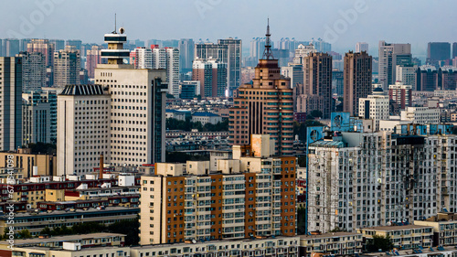 Autumn urban scenery of Changchun City, China