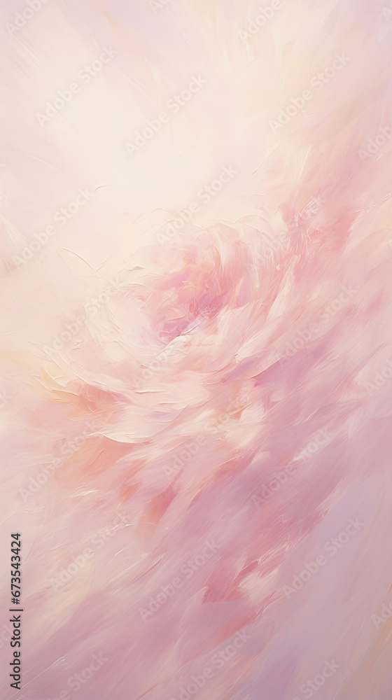 Expressive Rose oil painting background