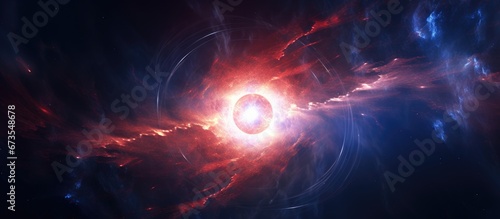 Explosion of energy in the cosmos