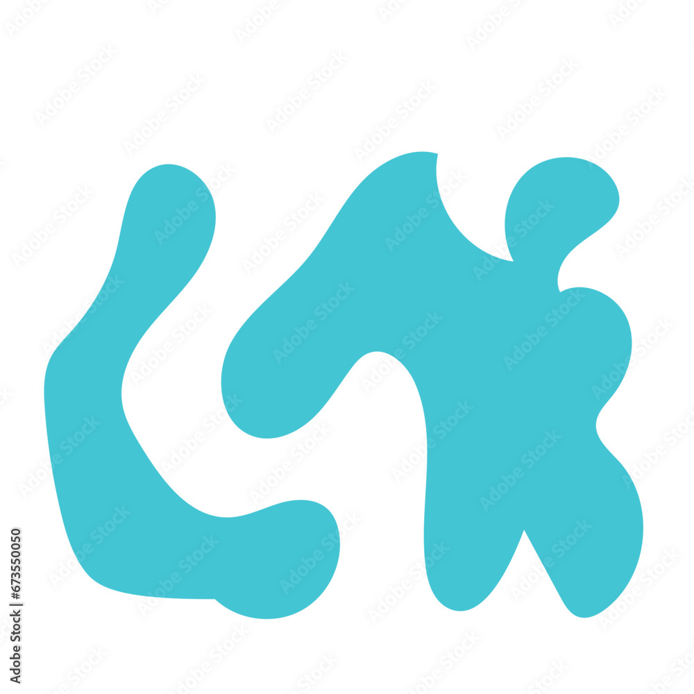 Abstract organic shapes vector Abstract organic shapes vector