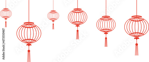 Vector graphic Lantern of Chinese New Year Background With EPS 10 Format