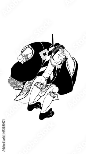 浮世絵　歌舞伎役者　その113