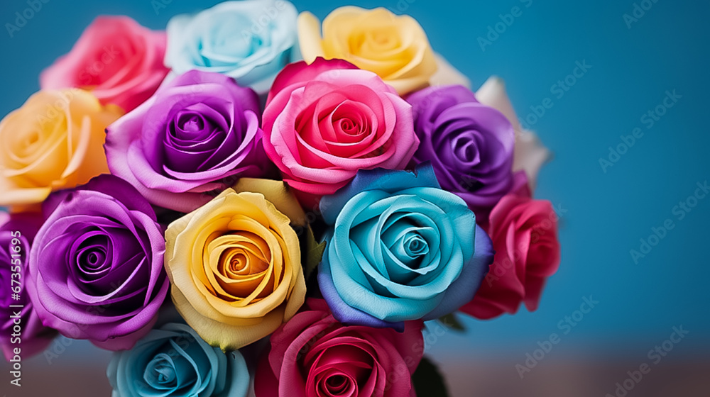 Pictures of bouquets of roses in various colors, that convey a good meaning of love, and beauty, for each other Pictures of bouquets of roses in various colors, that convey a good meaning of love, and beauty, for each other