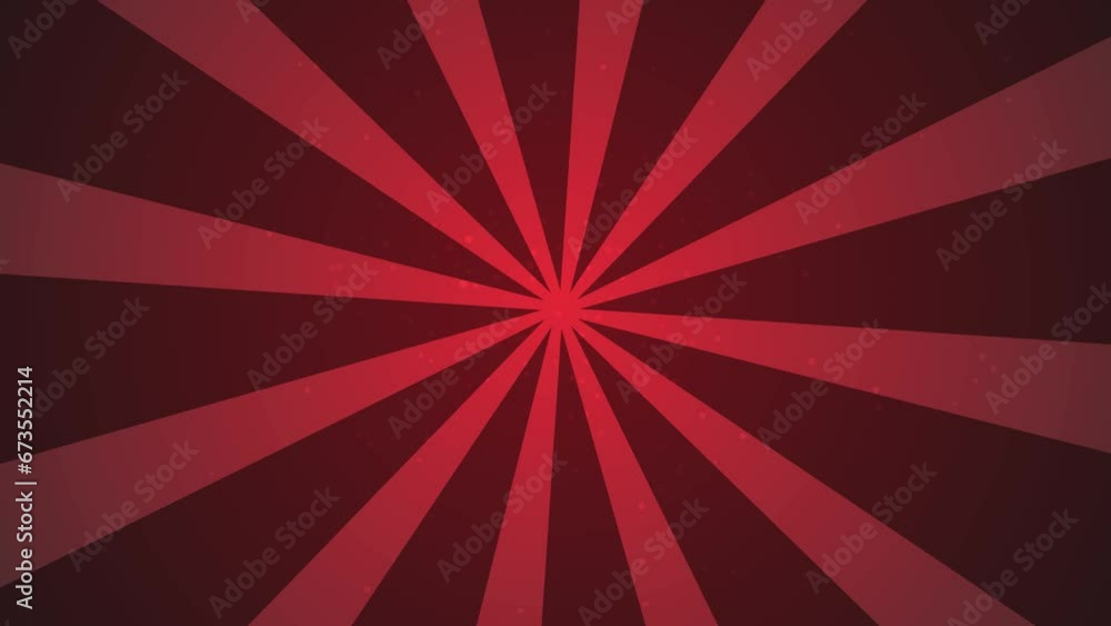 animated design of comic lines rotating, red background animated design of comic lines rotating, red background