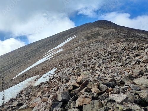 Hiking Torreys and Grays Peak, Colorado photo