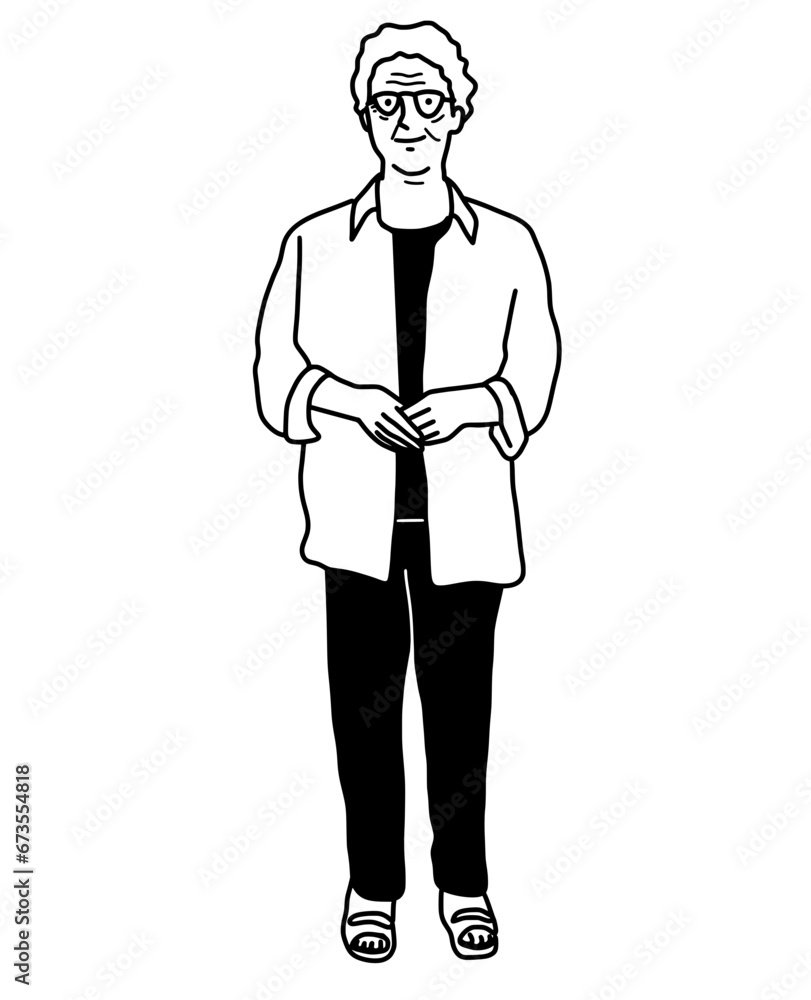 Elderly Portrait. Grandmother Happiness Portrait. Elderly Portrait. Grandmother Happiness Portrait.