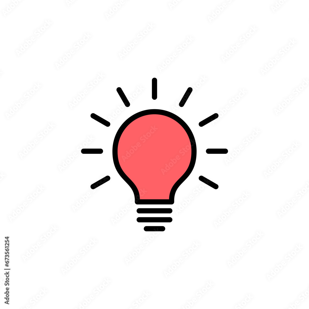 Lamp icon set illustration. Light bulb sign and symbol. idea symbol. Lamp icon set illustration. Light bulb sign and symbol. idea symbol.