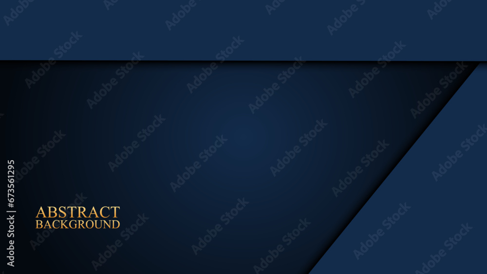 Obraz premium Abstract luxury dark blue background