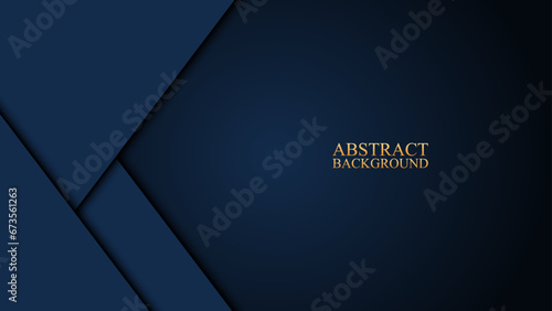 Abstract luxury dark blue background photo