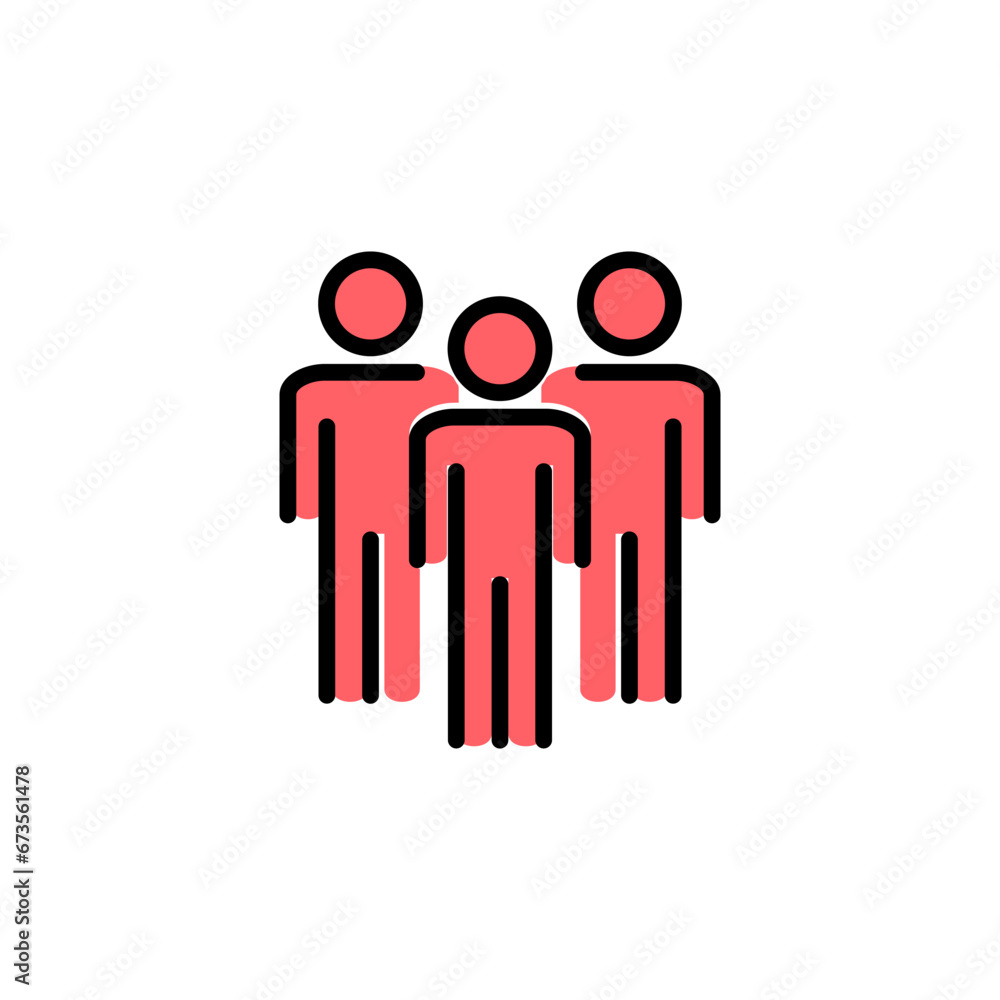 People icon set illustration. person sign and symbol. User Icon vector People icon set illustration. person sign and symbol. User Icon vector