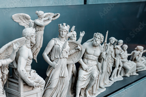 Statues of greek gods