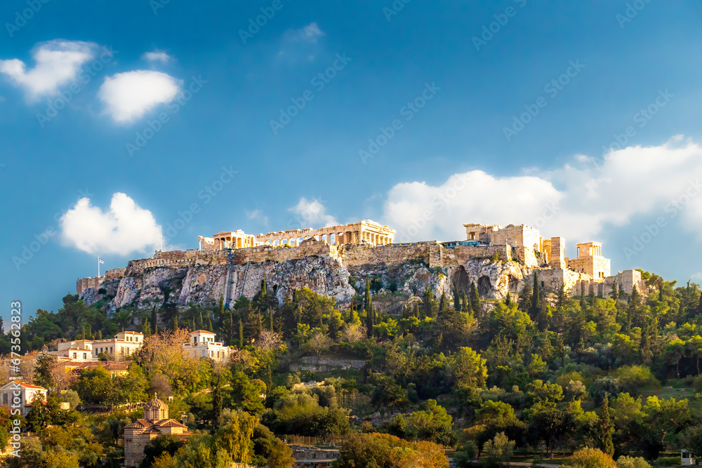 View of Acropolis in Athens