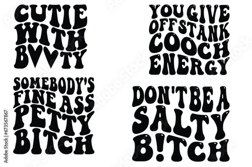 Tableau sur toile You Give Off Stank Coach Energy, Somebody's Fine Ass Petty Bitch, Don't Be a Sal