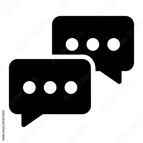 message glyph icon