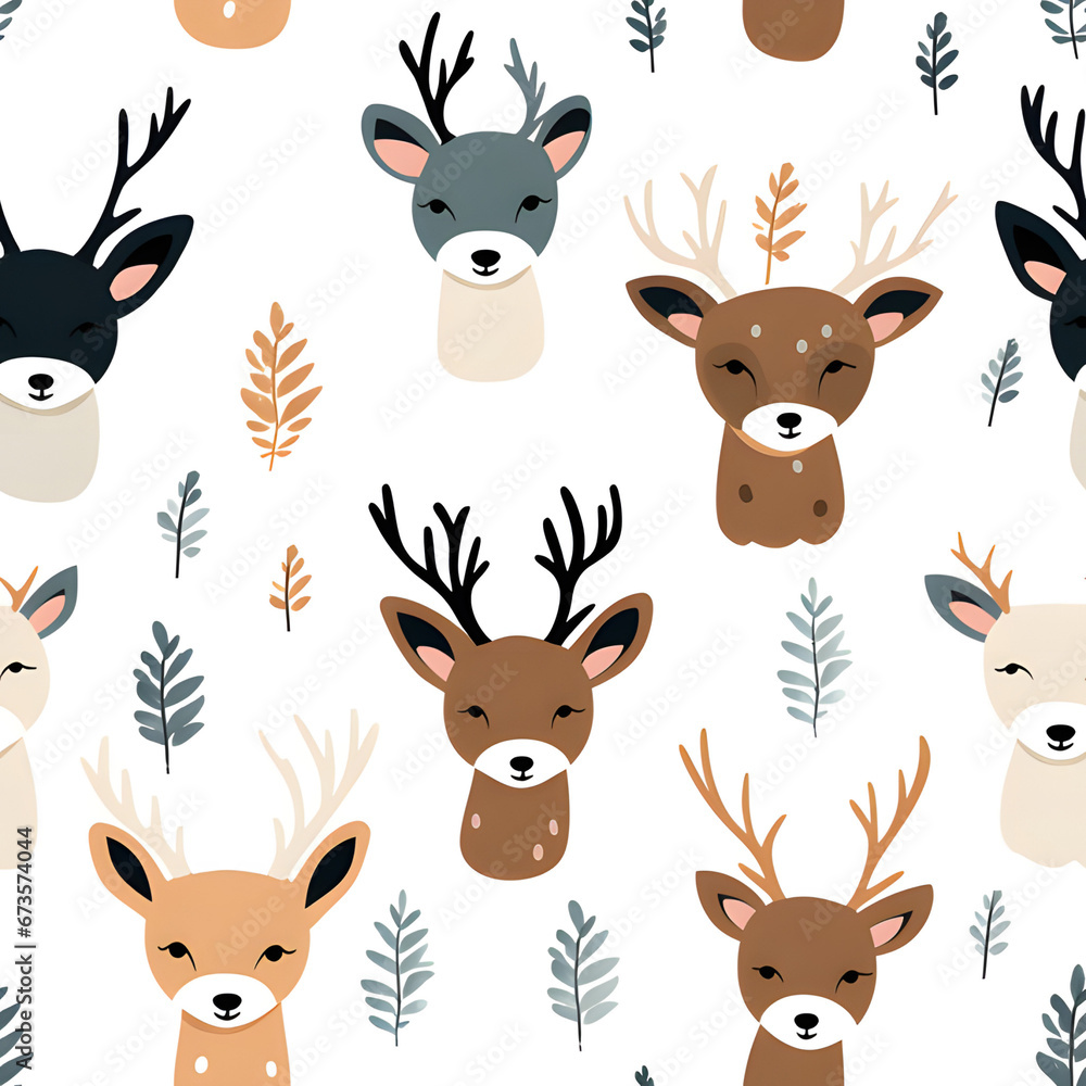 Christmas seamless pattern Christmas seamless pattern