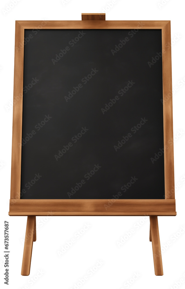 Stand with blank blackboard isolated. Stand with blank blackboard isolated.