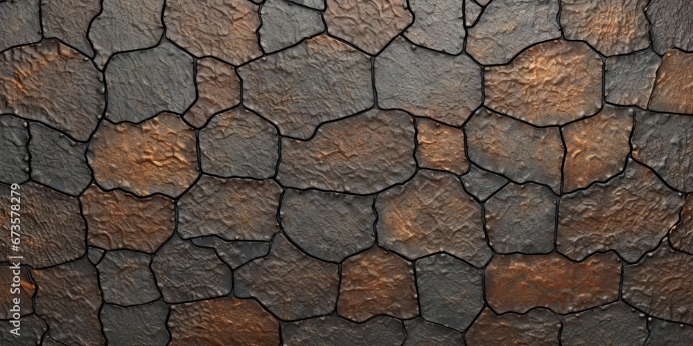 Fototapeta premium Metal texture, created by AI