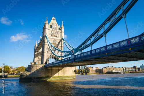 Tower Bridge in London. England