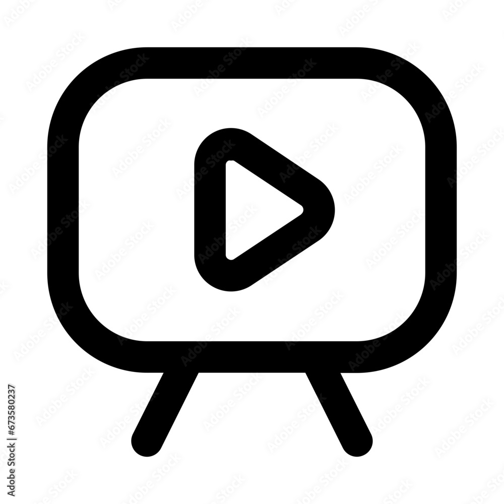 video line icon video line icon