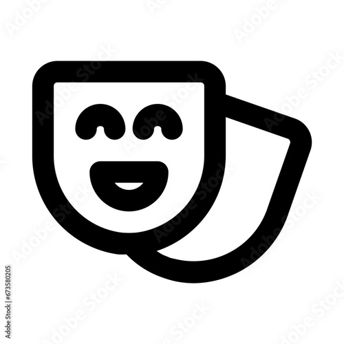 mask line icon