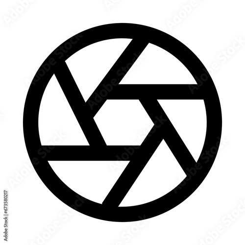 shutter line icon