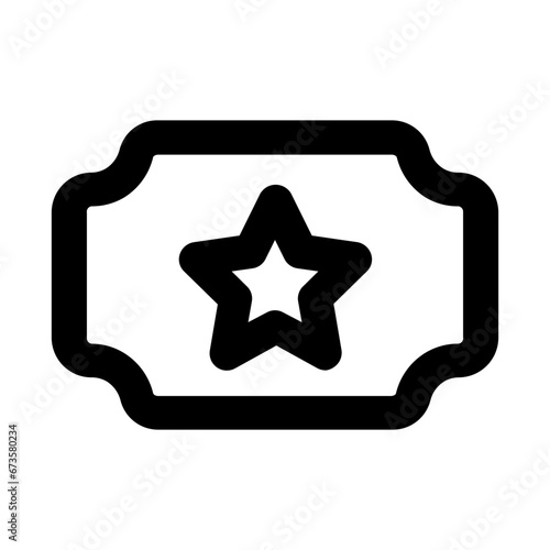 ticket line icon