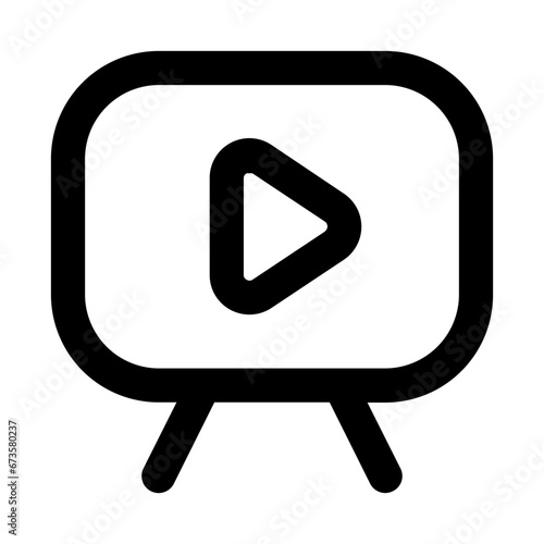 video line icon