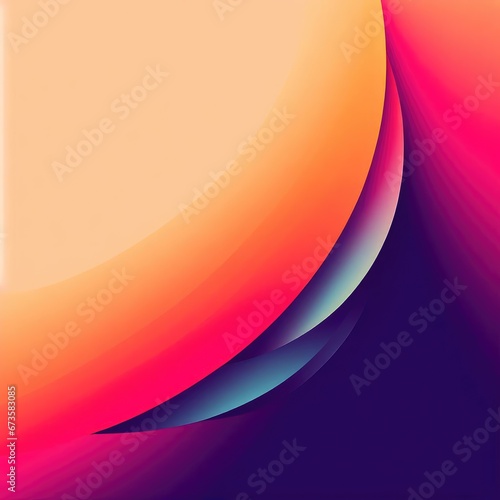 An abstract image with a gradient of colors ranging from orange to pink to purple with a smooth texture and the colors blend together seamlessly