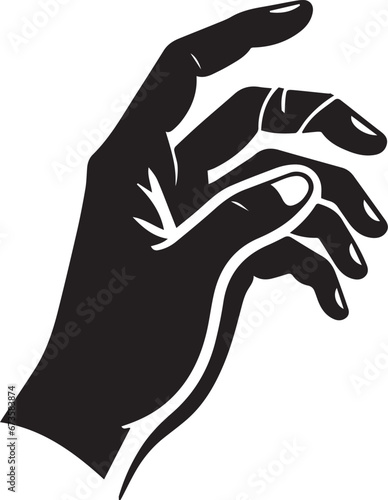 Simple Hand Vector