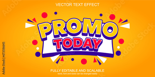 3D TEXT EFFECT PROMO TODAY
