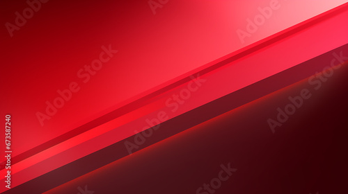 square abstract red and soft white tech geometric banner design. Red background for design. red diagonal geometric shape background with shiny lines. Modern rounded lines design elements.