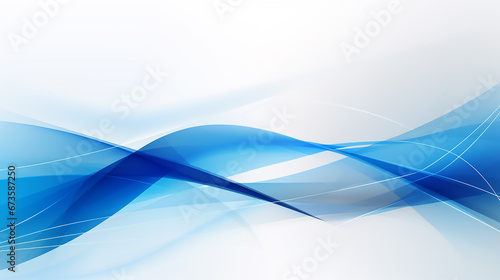 Abstract blue and white wave background for templates waved lines for brochure, website, flyer design. Blue smoke wave. Blue abstract wave background.