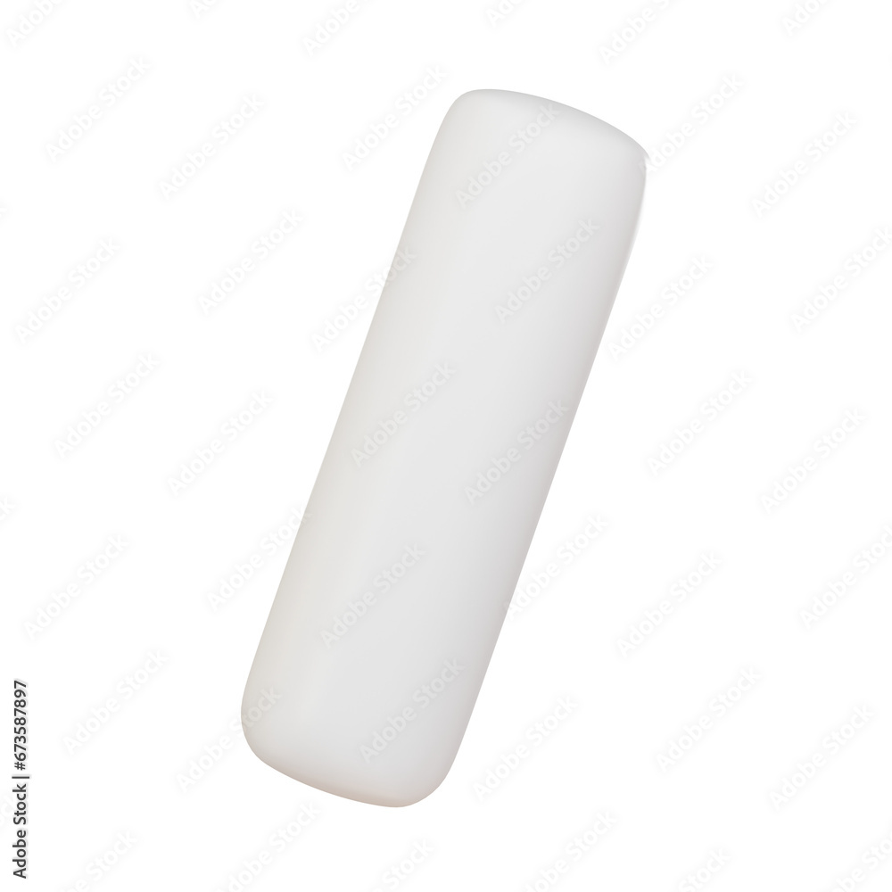 bolster 3D Icon isolated on white background, 3D rendering bolster 3D Icon isolated on white background, 3D rendering