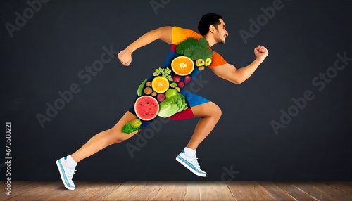 Complete Health in Every Bite: Fruity Fitness Art